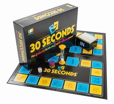 30 seconds game for kids and family