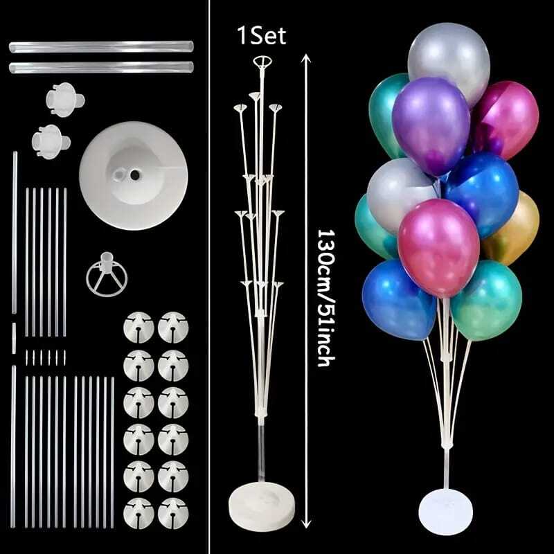 8pcs Small Plastic Balloon Stand