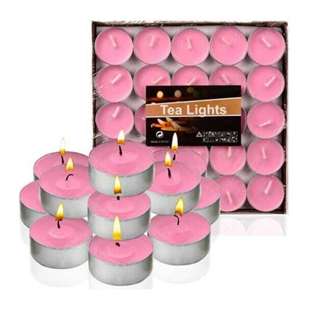 50 pcs Tea Light Candles