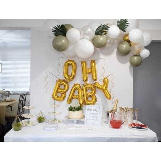 Baby Shower Foil Balloon Banner