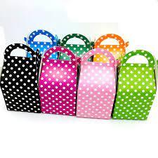 6 pcs Dotted Party Pack Boxes