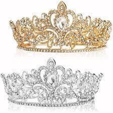 Girls Plastic Crowns Assorted