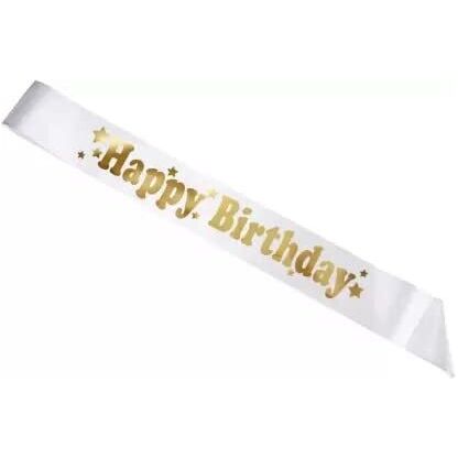 Kids Happy Birthday Sash