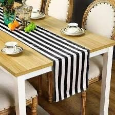 Stripped Fabric Table Runners