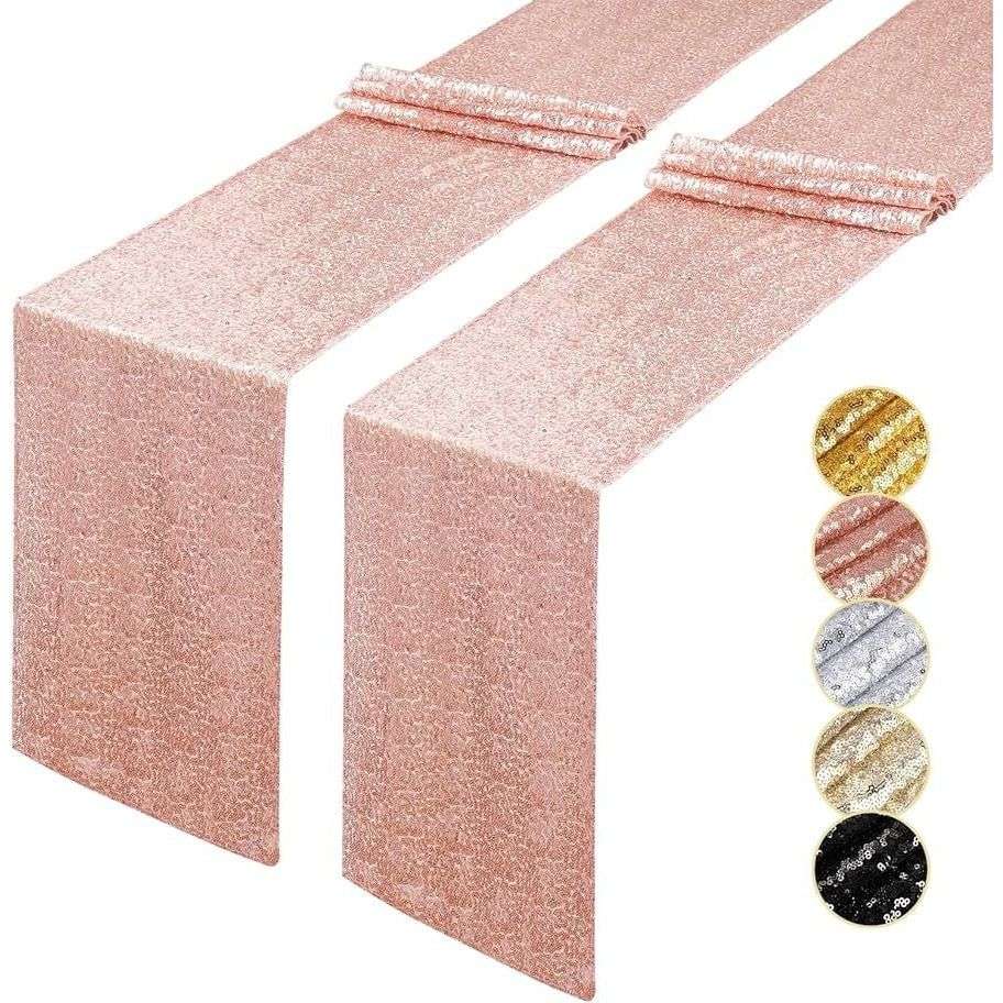 Shiny Fabric Table Runners