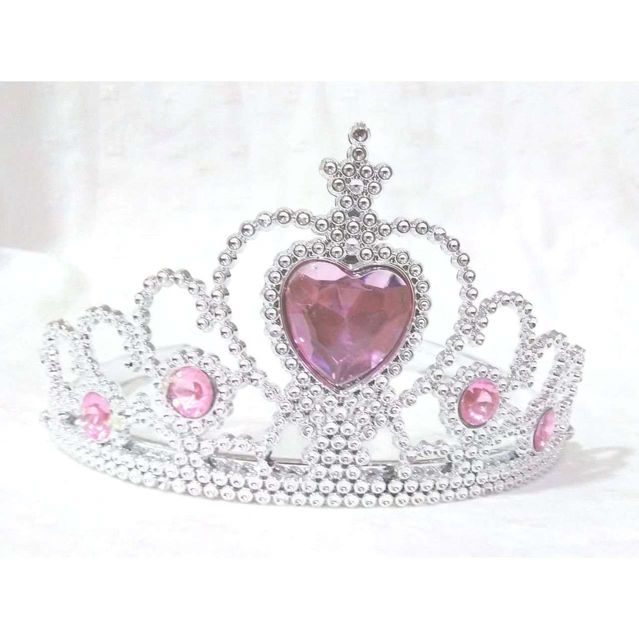 Girls Plastic Crowns Assorted
