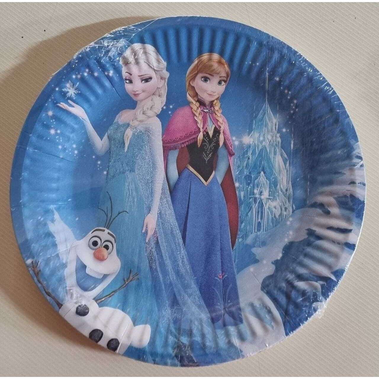 10pcs Cartoon Character Plain paper Plates