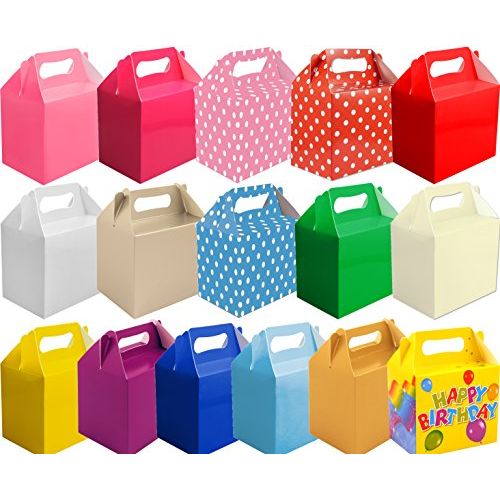 6 pcs Plain Party Pack Boxes