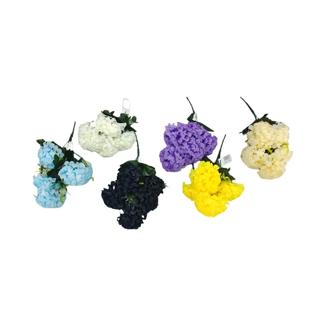 flowers 5 head assorted colors