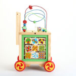 5 in 1 Wooden Educational Baby Walker