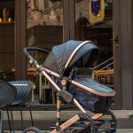 Belecoo 2 in 1 Luxury Stroller PU Leather