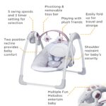 Mastela Deluxe Portable Baby Swing