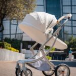 Pram Pu Leather Egg Style Luxury Stroller