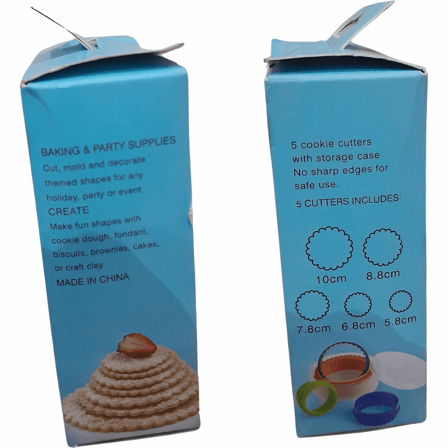 Biscuit Cutter 5pc round