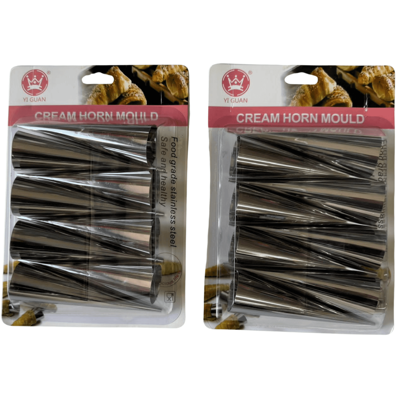 8pc cream horn mold S752-62