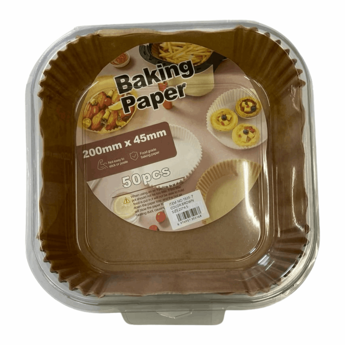 baking paper square 50pcs 1935-7