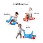 3-in-1 Toddlers Rocker Walker And Tackle