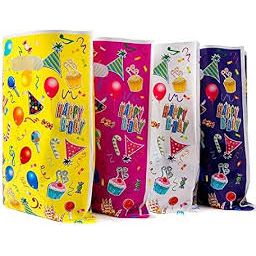 10 pcs Printed HBD Party Pack Plastic