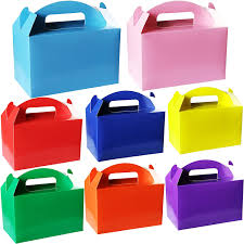 6 pcs Plain Party Pack Boxes
