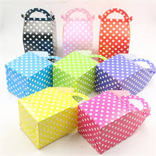 6 pcs Dotted Party Pack Boxes
