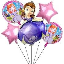 5pcs Character Foil Balloon Set