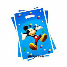 10pc Cartoon Character Party Pack Gift Bags