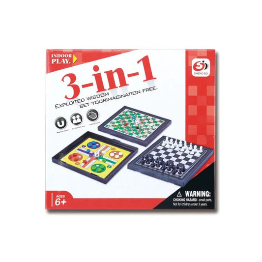 3 in 1 board game
