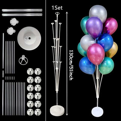 8pcs Small Plastic Balloon Stand