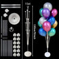 8pcs Small Plastic Balloon Stand