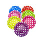 10pcs Medium Dotted Paper Plates