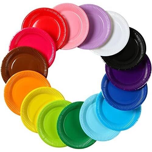 10pcs Small Plain Plates