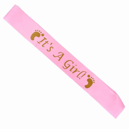 It's a Girl Sash
