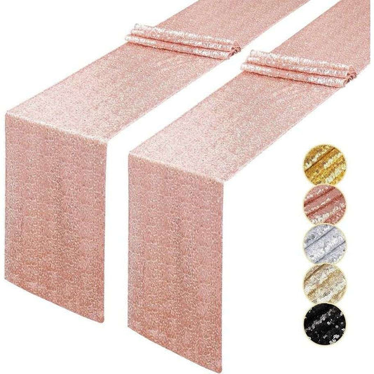 Shiny Fabric Table Runners