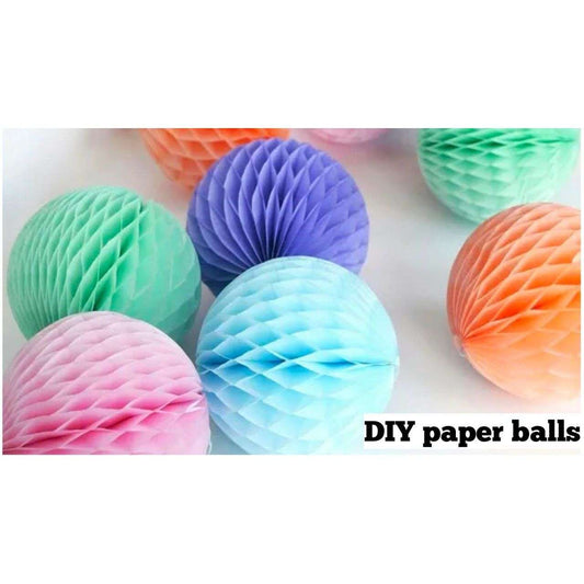 Paper Flower Balls