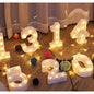 Led Small Multi Colour Numbers