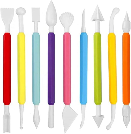 9pcs Fondant Modeling Tools Set