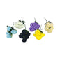 flowers 5 head assorted colors