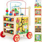 5 in 1 Wooden Educational Baby Walker
