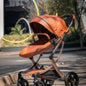 Pram Pu Leather Egg Style Luxury Stroller