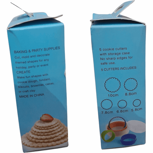 Biscuit Cutter 5pc round