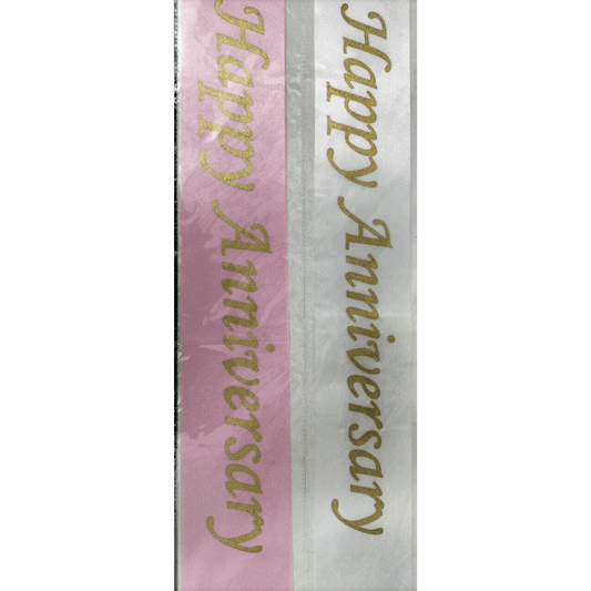 Happy Anniversary Sash