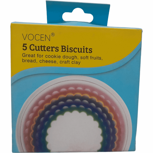 Biscuit Cutter 5pc round