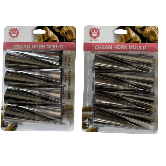 8pc cream horn mold S752-62