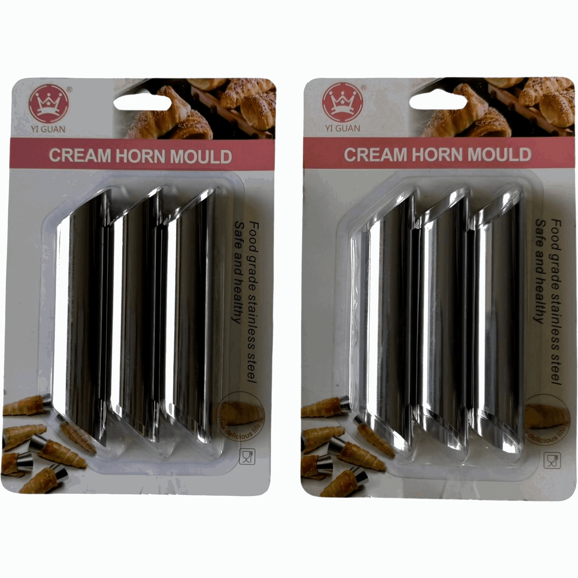 3pc cream horn mold 752-53
