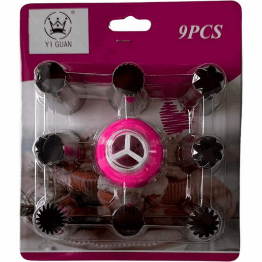 9PC baking cake nozzle set HaH-21