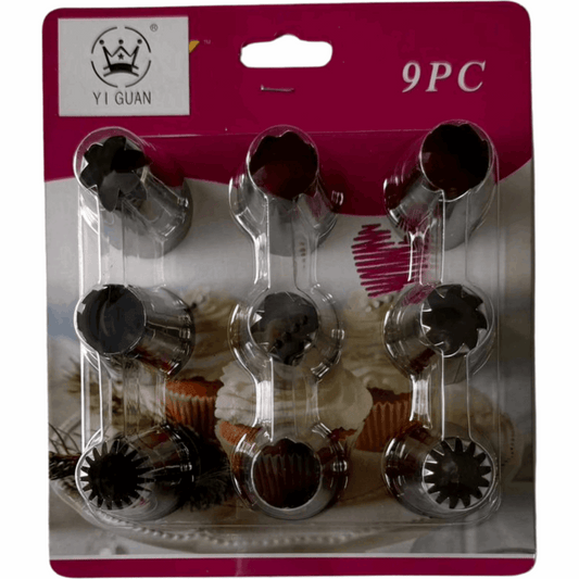 9pc baking cake nozzle set HaH-20
