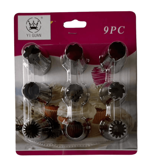9pc baking cake nozzle set HaH-20