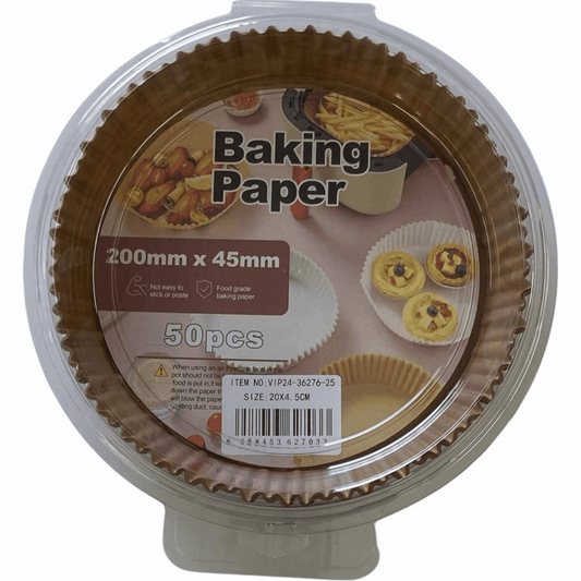 baking paper / airfryer paper round 50pcs