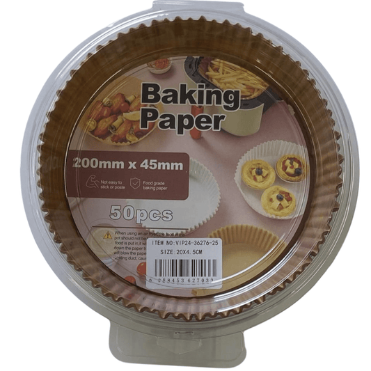 baking paper / airfryer paper round 50pcs