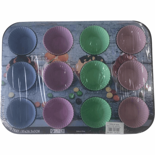 12pcs Muffin Tray L008445